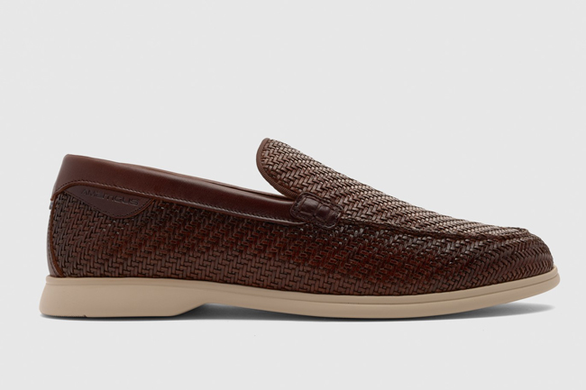 ambitious loafes ανδρικα καφέ πλεκτα