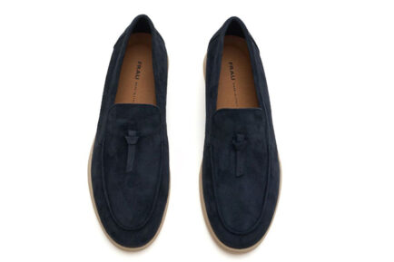 frau καστορινα γυναικεία μοκασινια μπλέ