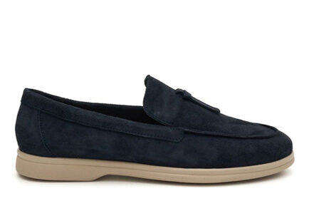 frau καστορινα γυναικεία μοκασινια μπλέ