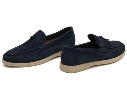 frau καστορινα γυναικεία μοκασινια μπλέ