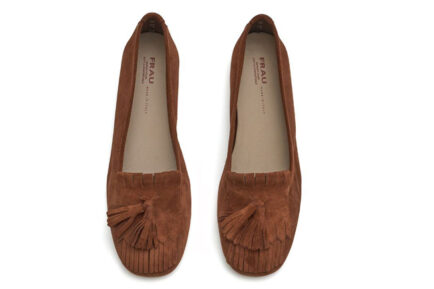 frau καστορινες μπαλαρινες καφέ