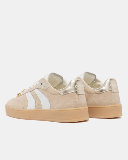 καστορινα μπεζ crime london sneakers