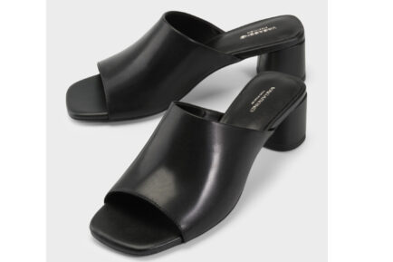 vagabond μαυρα mules δερμάτινα 1