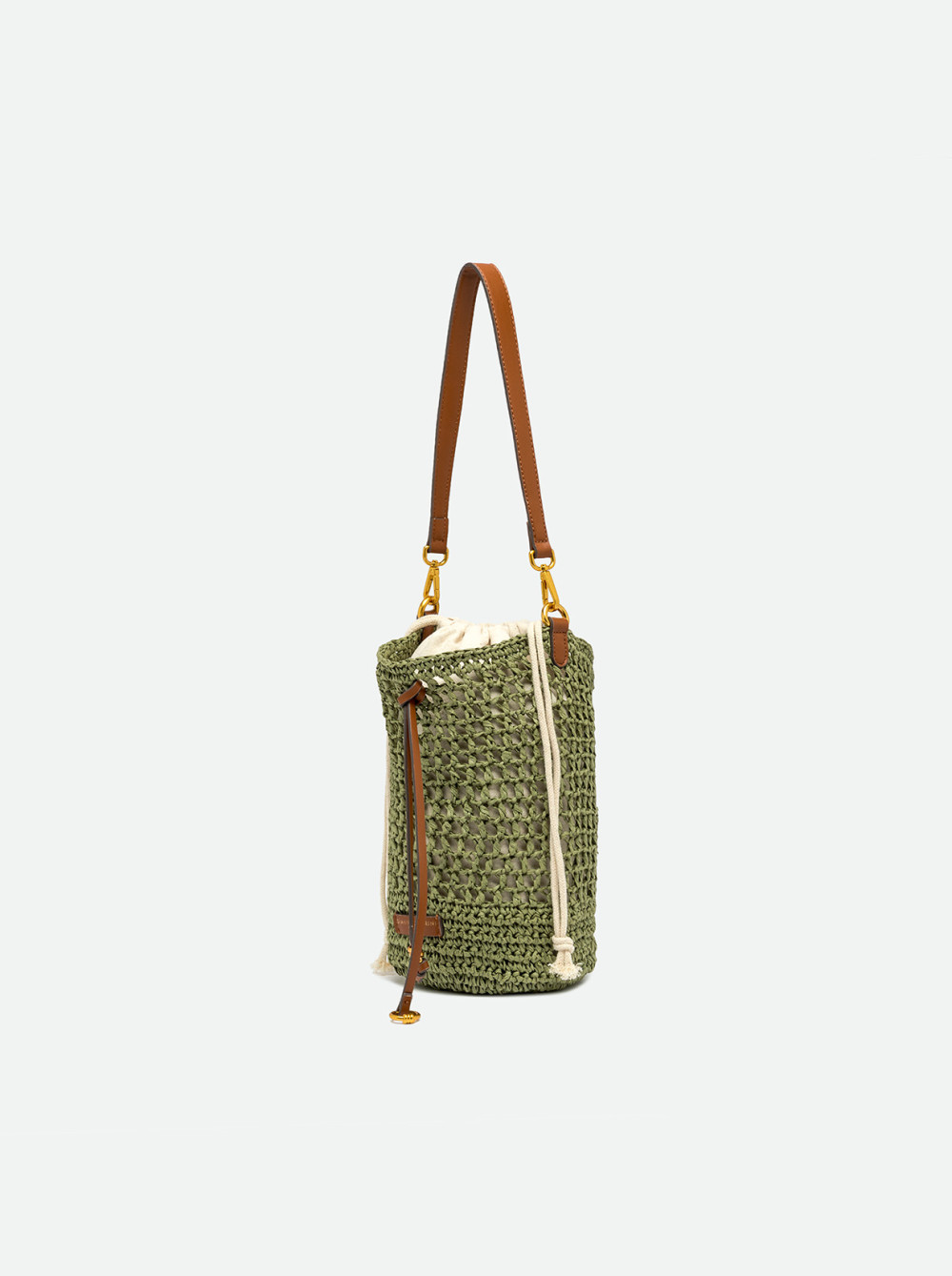 ΨΑΘΙΝΗ BUCKET ΤΣΑΝΤΑ GIANNI CHIARINI NEFELI 11951 XAKI - Image 3