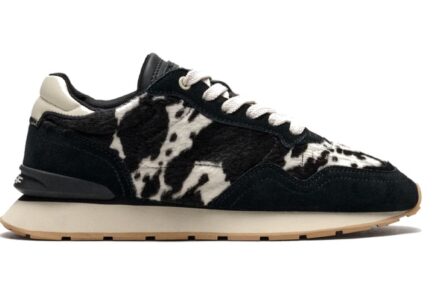 Hoff pony cow skin sneakers γυναικεια ασπρόμαυρο
